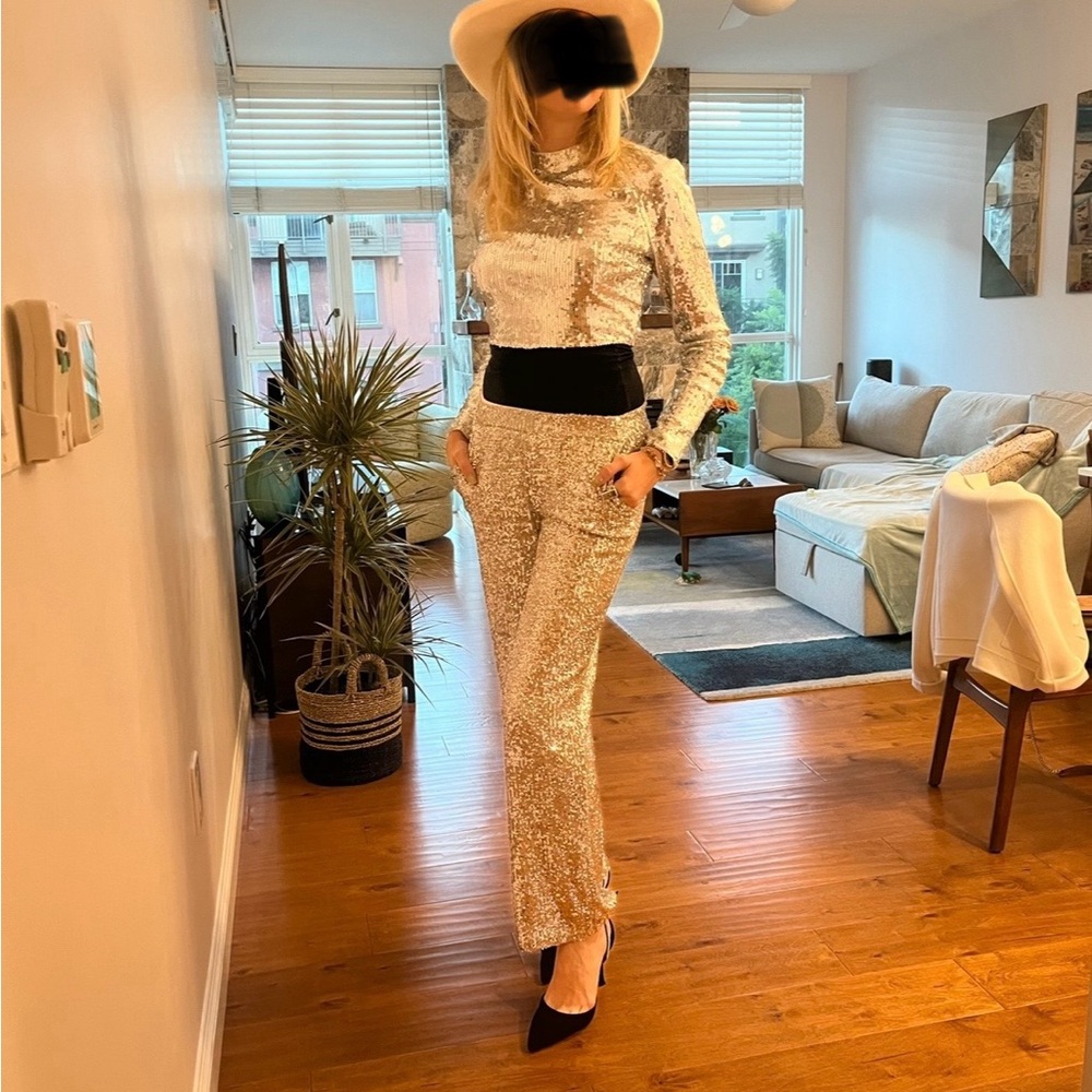 Sparkling Sequin Jumpsuit